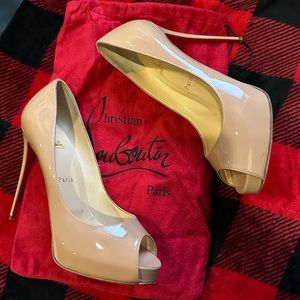 Christian Louboutin So Prive Nude 39 excellent condition ready2ship